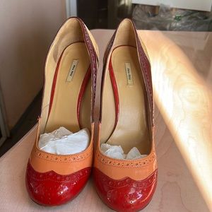 Miu Miu multi-colored pumps